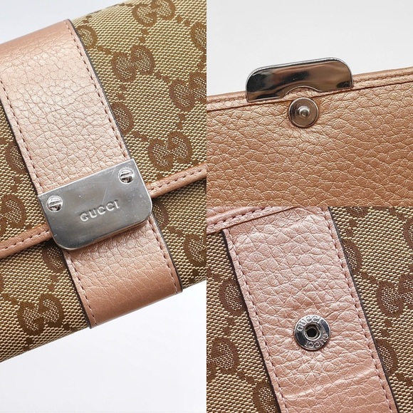 🍓GUCCI GG Envelop Canvas Wallet - Picture 4 of 14